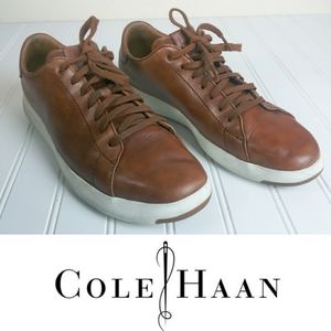 Cole Haan Brown Leather Size 9 Men's Sneakers